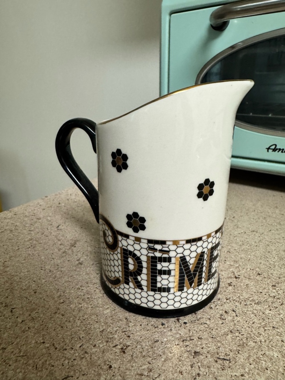 Anthropologie Bistro Tile Creme De La Creme Creamer